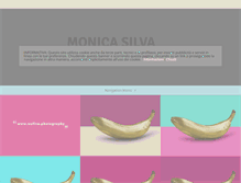 Tablet Screenshot of monicasilva.it